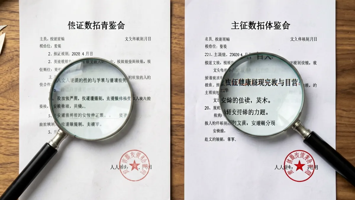 91吃瓜用户对主播偷税传言中的疑似伪造公文进行比对核查，展示印章与字体细节差异